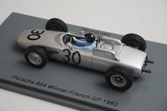 1:43 SPARK S7515 Porsche 804 French GP Winner 1962 #30 D. Gurney model car