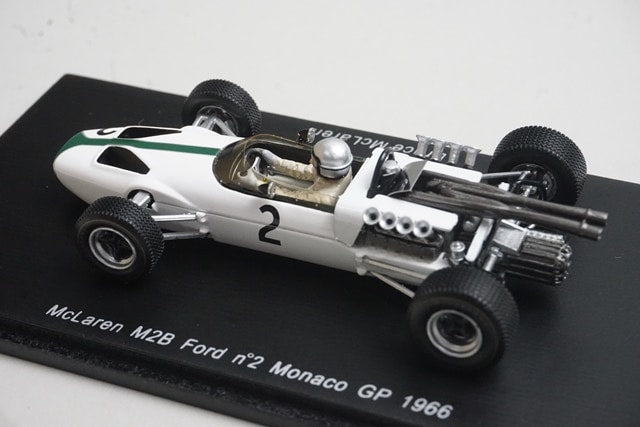 1:43 SPARK S3093 McLaren M2B Ford Monaco GP 1966 #2 B. McLaren model car