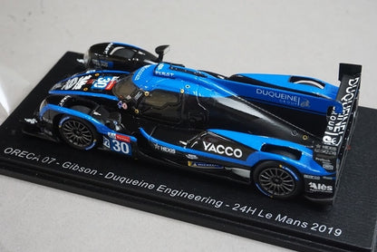 1:43 SPARK S7915 Oreca 07 Gibson Duquesne Engineering Le Mans 24H 2019 #30 model car