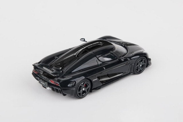 [ Pre-order ] SC art 1:64 Koenigsegg Regera Carbon Fiber Pearl Black