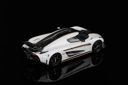 [ Pre-order ] SC art 1:64 Koenigsegg Regera Carbon Fiber Pearl White