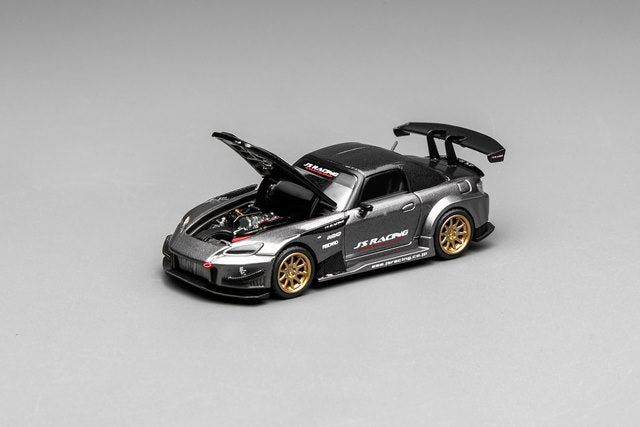 [ Pre-order ] M65145 MOTORHELIX 1:64 Honda S2000 J's Racing Moon Rock Metallic