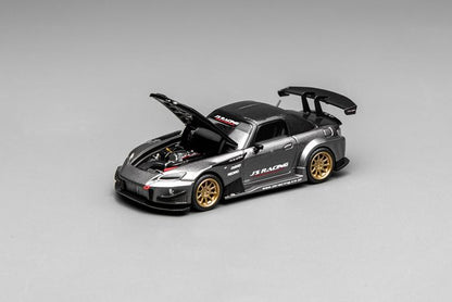 [ Pre-order ] M65145 MOTORHELIX 1:64 Honda S2000 J's Racing Moon Rock Metallic