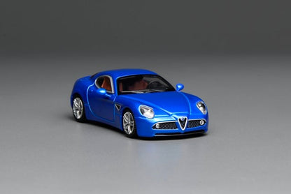 [ Pre-order ] M69055 MOTORHELIX 1:64 Alfa Romeo 8C Competizione 2008 Blu Magnetico Met