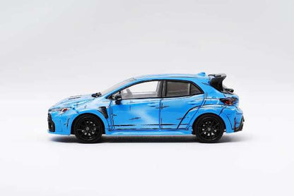 KS-041-555 GCD Gaincorp Products 1:64 Toyota GR Corolla Blue Manga model car