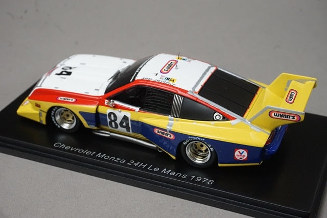 1:43 SPARK S4384 Chevrolet Monza Le Mans 24H 1978 #84 model car