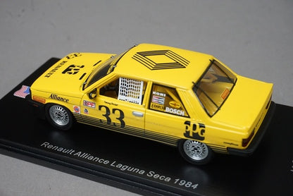 1:43 Spark US062 Renault Alliance Laguna Seca 1984 #33 T.Archer