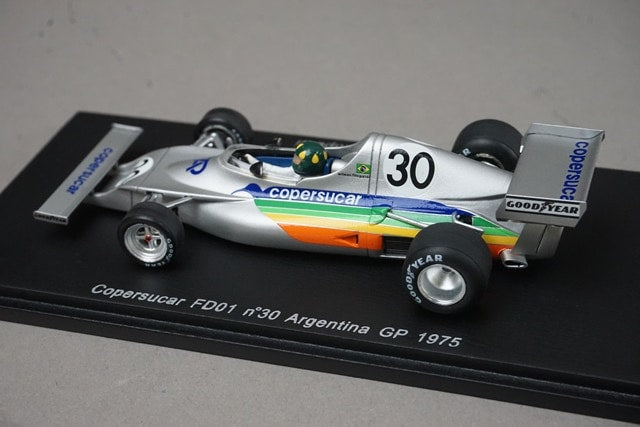 1:43 SPARK S3934 Copascar FD01 Argentine Grand Prix 1975 #30 W. Fittipaldi model car