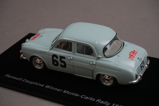 1:43 Spark S5207 Renault Dauphin Monte Carlo Rally Winner 1958 #65 J. Ferret model car
