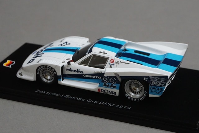1:43 Spark SG504 Zackspeed Europa Gr5 DRM 1979 #22 H. Ertl model car