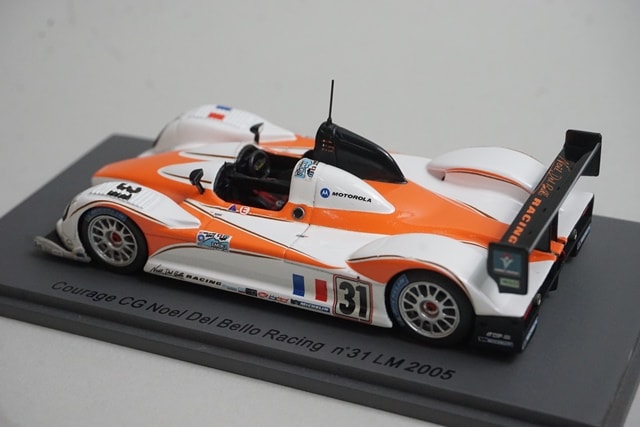 1:43 Spark S0130 Courage CG Noel Del Bello Racing Le Mans 2005 #31 model car
