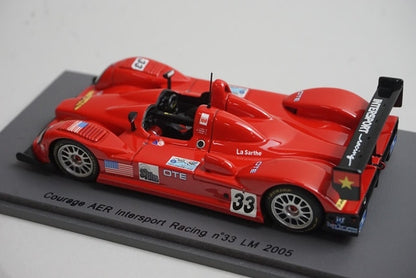1:43 Spark S0131 Courage AER Intersport Racing Le Mans 2005 #33 model car