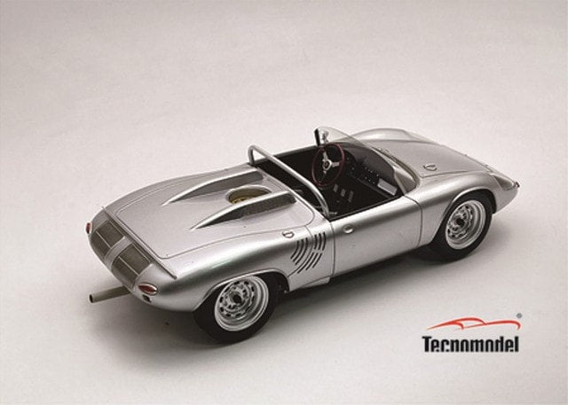 [ Pre-order ] TM18-306A Tecnomodel 1:18 Porsche 718 WRS 1961 Press Version
