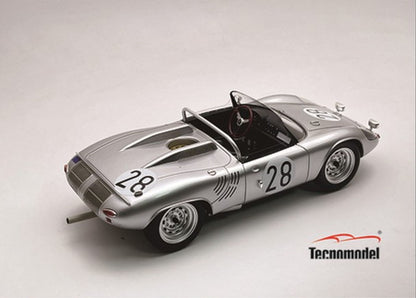 [ Pre-order ] TM18-306B Tecnomodel 1:18 Porsche 718 WRS 24 Hours of Le Mans 1963 #28 E. Barth - H. Linge