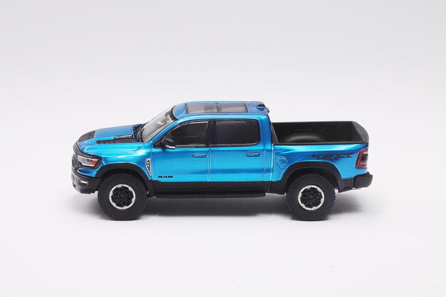 [ Pre-order ] KS-067-662 Shadow Pro 1:64 Tyrannosaurus Rex Pickup Truck Blue (LHD)