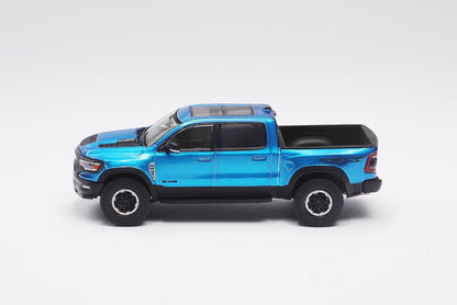 [ Pre-order ] KS-067-662 Shadow Pro 1:64 Tyrannosaurus Rex Pickup Truck Blue (LHD)