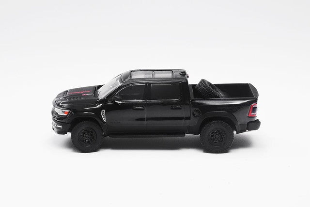 [ Pre-order ] KS-067-664 Shadow Pro 1:64 Tyrannosaurus Rex Pickup Truck Black (LHD)