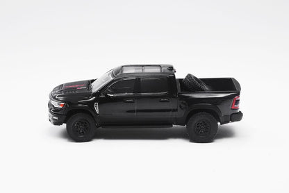 [ Pre-order ] KS-067-664 Shadow Pro 1:64 Tyrannosaurus Rex Pickup Truck Black (LHD)