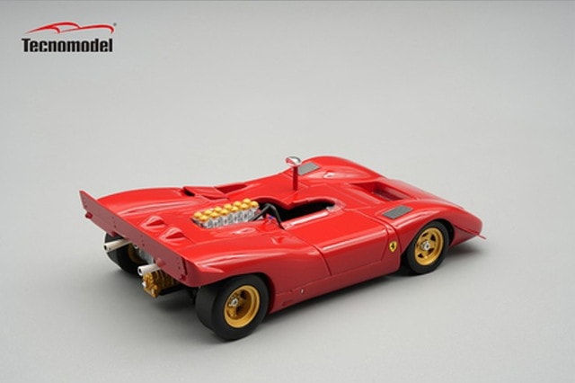 [ Pre-order ] TM43-66A Tecnomodel 1:43 Ferrari 612 Can-Am Press Red 1969
