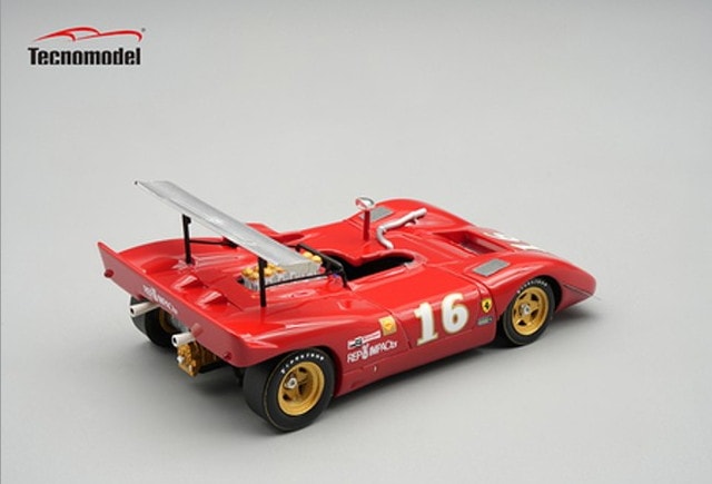[ Pre-order ] TM43-66D Tecnomodel 1:43 Ferrari 612 Can-Am Riverside 1969 #16 Chris Amon