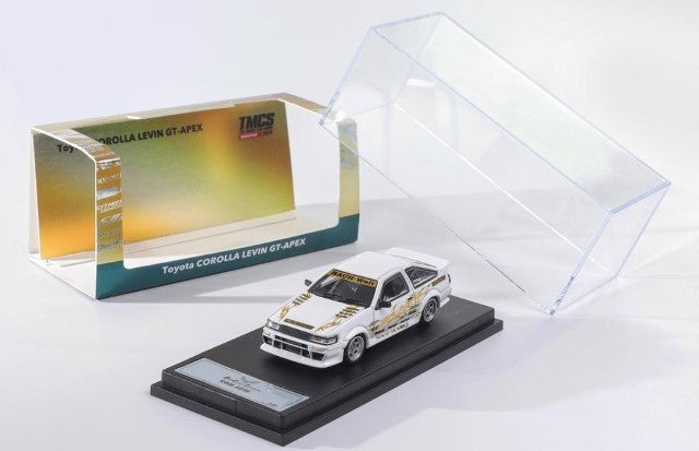 [ Pre-order ] DCT 1:64 RWB AW86 White with Chrome Gold TMCS Singapore Limited Edition