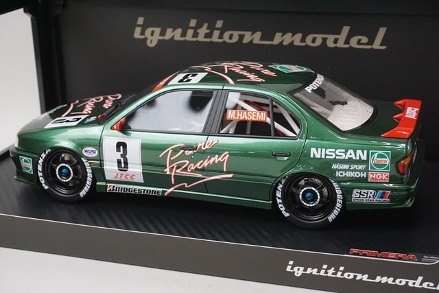 1:18 ignition model IG1763 Nissan Primera JTCC Sugo 1994 #3