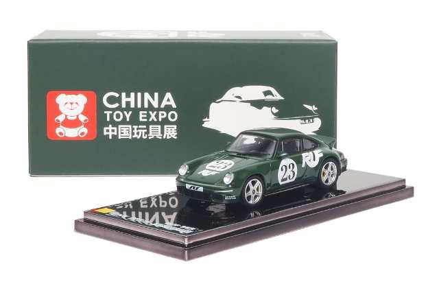 [ Pre-order ] 680201011 AR Box x Tenmil [ Almost Real Model ] 1:64 RUF SCR 2018 Duck Wing (911 SC) Irish Green #23 China Toy Show Exclusive