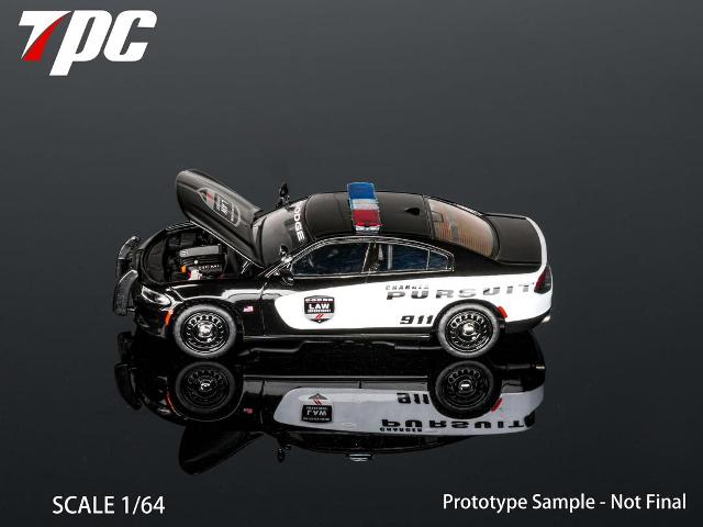 [ Pre-order ] TPC 1:64 Dodge Charger Pursuit Police Car