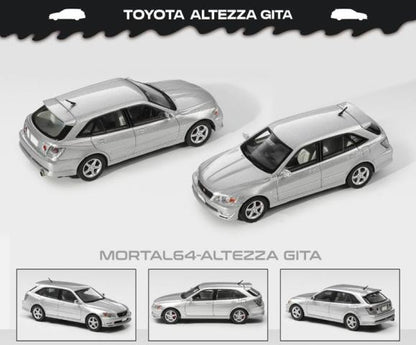 [ Pre-order ] MORTAL 1:64 Toyota Altezza Gita Silver