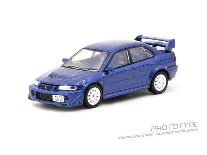 [ Pre-order ] T64R-021-TMEB Tarmac Works 1:64 Mitsubishi Lancer Evolution VI Tommi Makinen Edition Blue