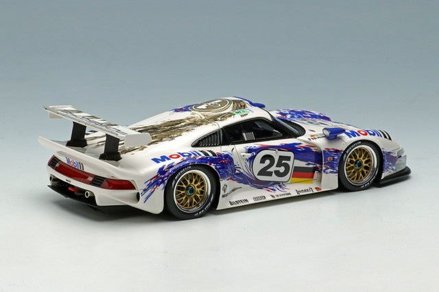 [ Pre-order ] EM328A Make Up EIDOLON 1:43 Porsche 911 GT1 Le Mans 24 Hours 1996 #25 2nd Place (GT1 Class Winner)