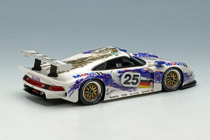 [ Pre-order ] EM328A Make Up EIDOLON 1:43 Porsche 911 GT1 Le Mans 24 Hours 1996 #25 2nd Place (GT1 Class Winner)