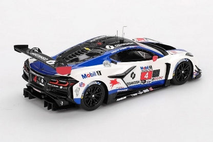 [ Pre-order ] TSM430882 TSM 1:43 Scale Chevrolet Corvette Z06 GT3.R IMSA 12 Hours of Sebring 2025 #4 Corvette Racing by Pratt Miller Motorsports