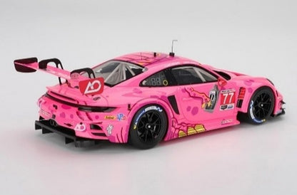 [ Pre-order ] TS0663 TopSpeed 1:18 Porsche 911 GT3 R (992) IMSA Detroit GP 2025 #77 AO Racing