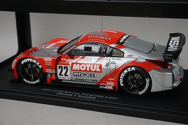 1:18 AUTOart 80482 Nissan Motul Pitwork Z JGTC Suzuka Rd.7 2004 #22 Late model