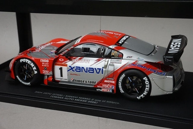 1:18 AUTOart 80481A Nissan Xanavi Nismo Z GT500 JGTC 2004 #1 (Osaka Auto Messe 2006)