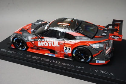 1:18 EBBRO KWAM120003 Dealer Special Order Nissan Motul Autech GT-R Super GT500 2014 #23 Special Pack