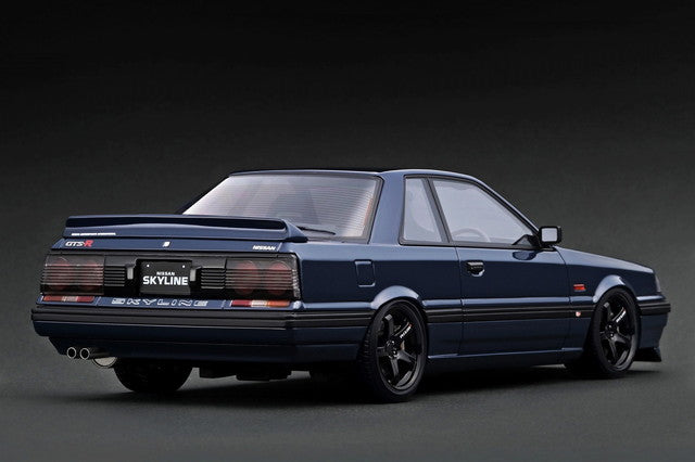 [ Pre-order ] IG4009 Ignition Model 1:18 Scale Nissan Skyline GTS-R (R31) Blue Black