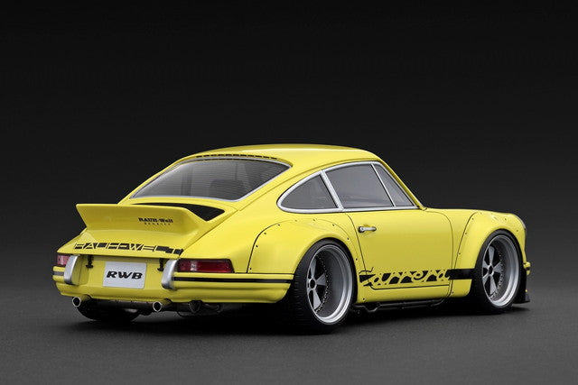 [ Pre-order ] IG3876 Ignition Model 1:18 RWB Backdate Yellow