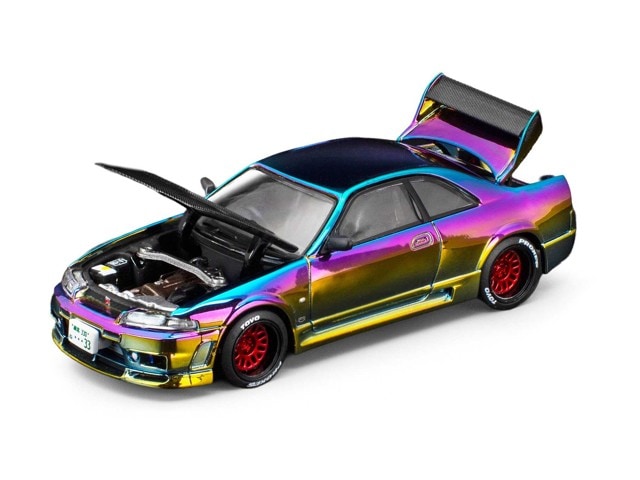 S42-APAxpo2025 POP RACE × XCARTOYS 1:64 Nissan GT-R R33 AIT 2025