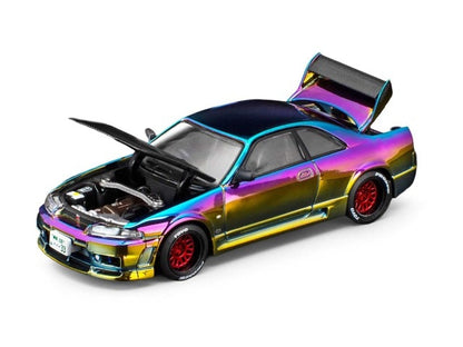 S42-APAxpo2025 POP RACE × XCARTOYS 1:64 Nissan GT-R R33 AIT 2025