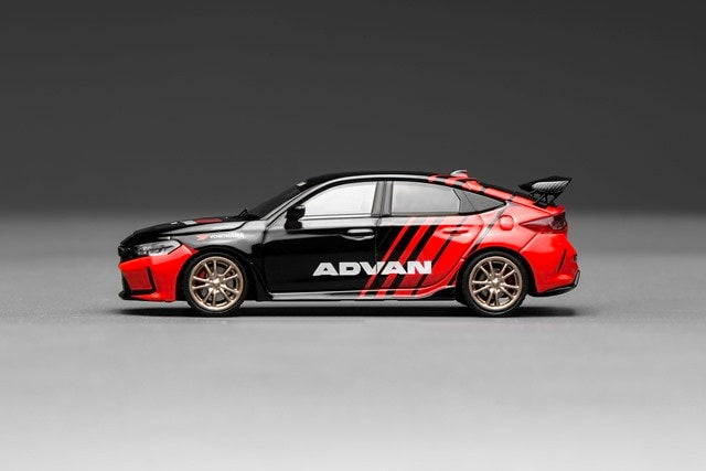 [ Pre-order ] M65341 Motor Helix 1:64 Honda Civic TYPE R (FL5) Advan Livery with MF10 Wheels