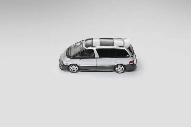 [ Pre-order ] MORTAL 1:64 TOYOTA PREVIA Estima Silver + Gray