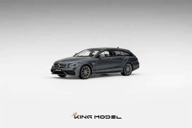 [ Pre-order ] KING MODEL 1:64 Benz CLS63 AMG Matte Metallic Gray