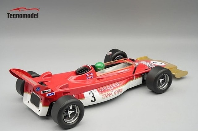 [ Pre-order ] TMD18-430A Tecnomodel 1:18 Lotus 56B F1 British GP 1971 R. Wissell #3 with Driver Figure