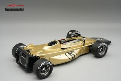 [ Pre-order ] TMD18-430B Tecnomodel 1:18 Lotus 56B F1 Italian GP 1971 E. Fittipaldi #5 with Driver Figure
