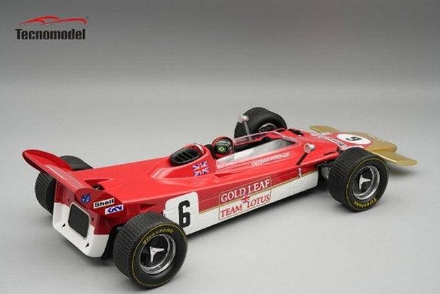 [ Pre-order ] TMD18-430C Tecnomodel 1:18 Lotus 56B Race of Champions 1971 with Emerson Fittipaldi Driver Figure