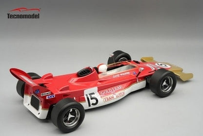 [ Pre-order ] TMD18-430D Tecnomodel 1:18 Lotus 56B F1 Dutch GP 1971 D. Walker #15 with Driver Figure