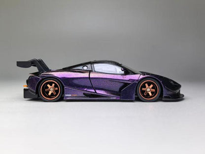 [ Pre-order ] FG 1:64 Mclaren 750S Purple With Tail Wing