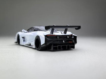 [ Pre-order ] FG 1:64 Mclaren 750S White With Tail Wing